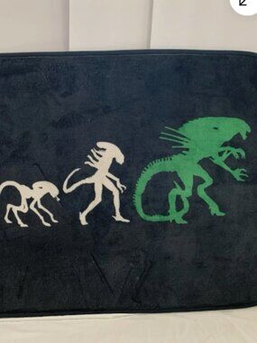 Xenomorph Alien Evolution Bath Mat